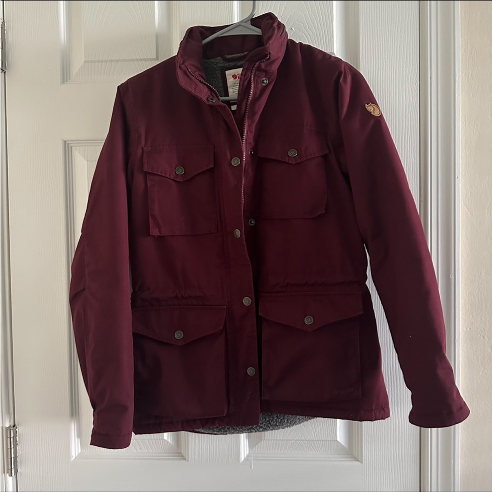 Fjallraven Raven Winter Fleece Lined Jacket Coat XXS